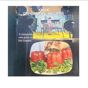 Vintage 1950’s “Knox: On Camera Recipes” Pamphlet